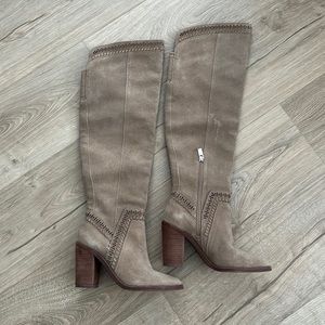 Taupe brown, Vince Camuto knee-high boots